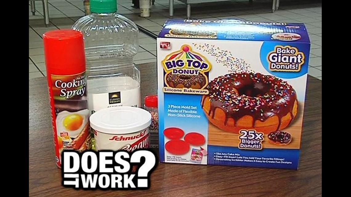 Big top cookie cupcake doughnut silicone baking molds giant size