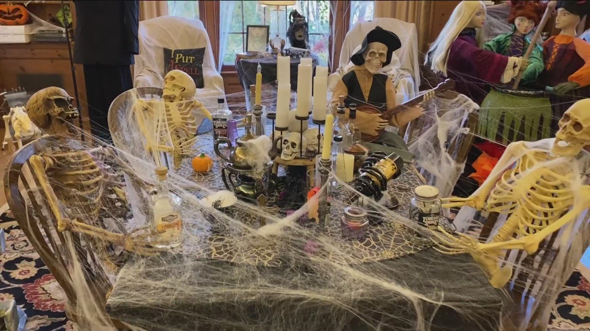 Toledo Metroparks is offering tours of the manor house, which is decorated for Halloween.