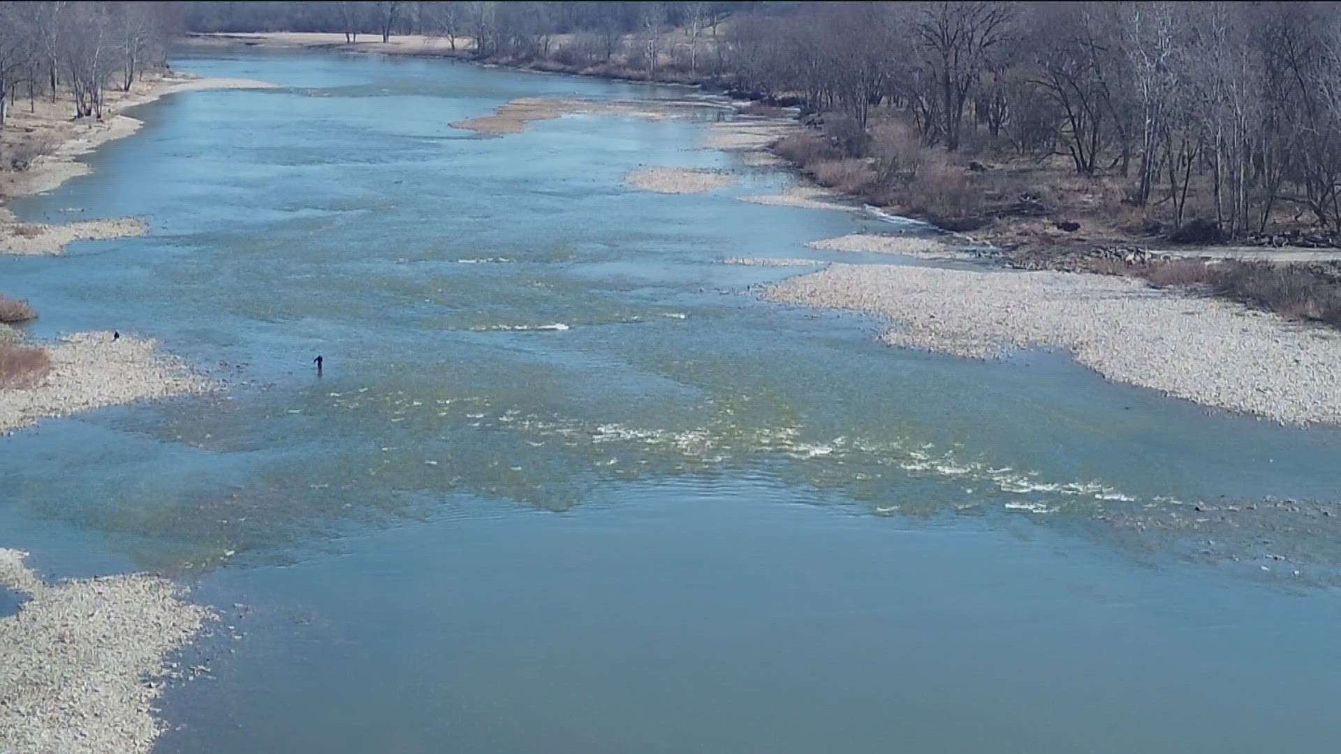 While the area is still a little while away from the walleye run, some anglers are already seeing success out on the Maumee River.