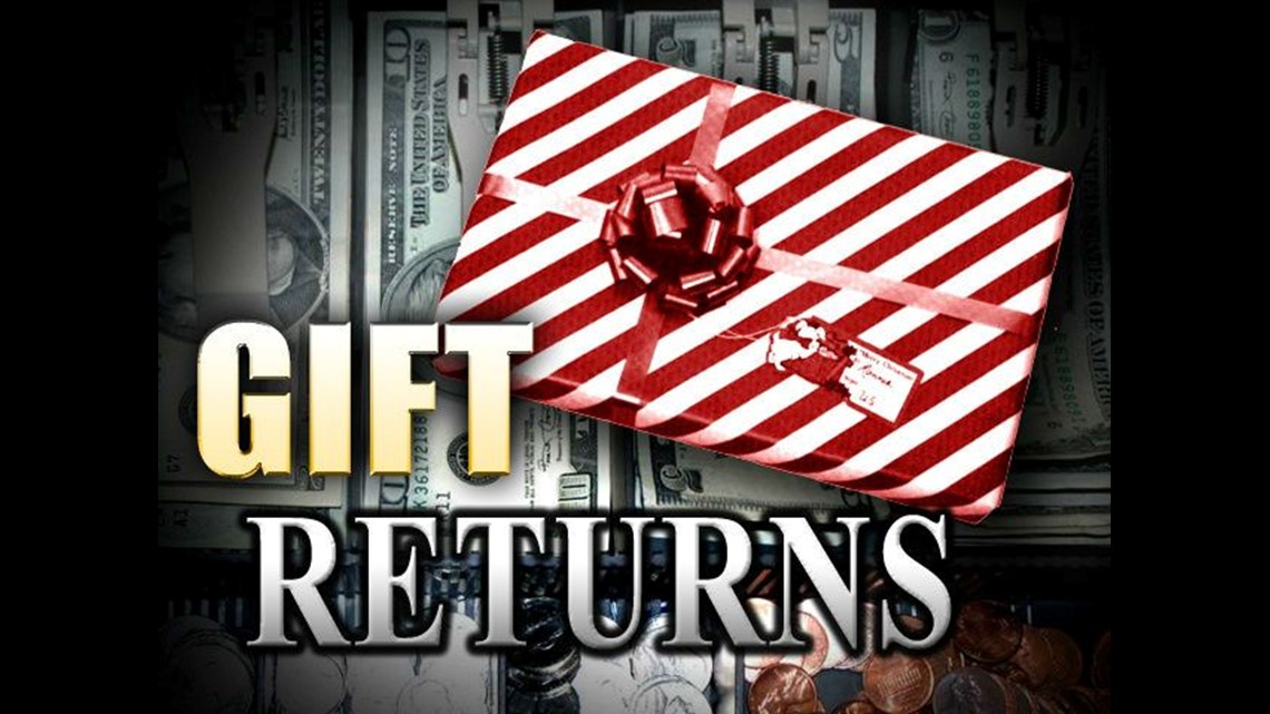 40% of Americans plan to return gifts this year, survey says