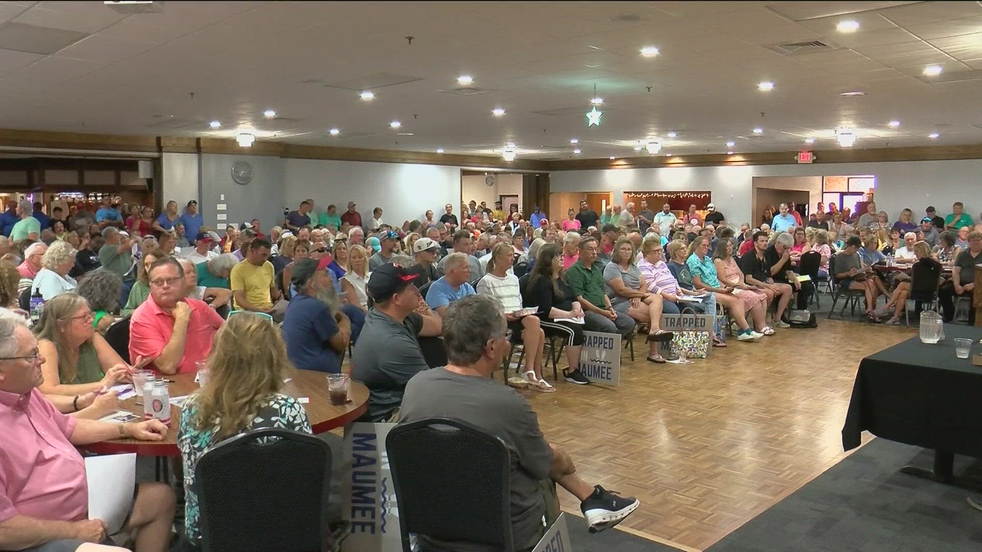 The meeting was held Monday at the Elks Lodge #1850 in Maumee.