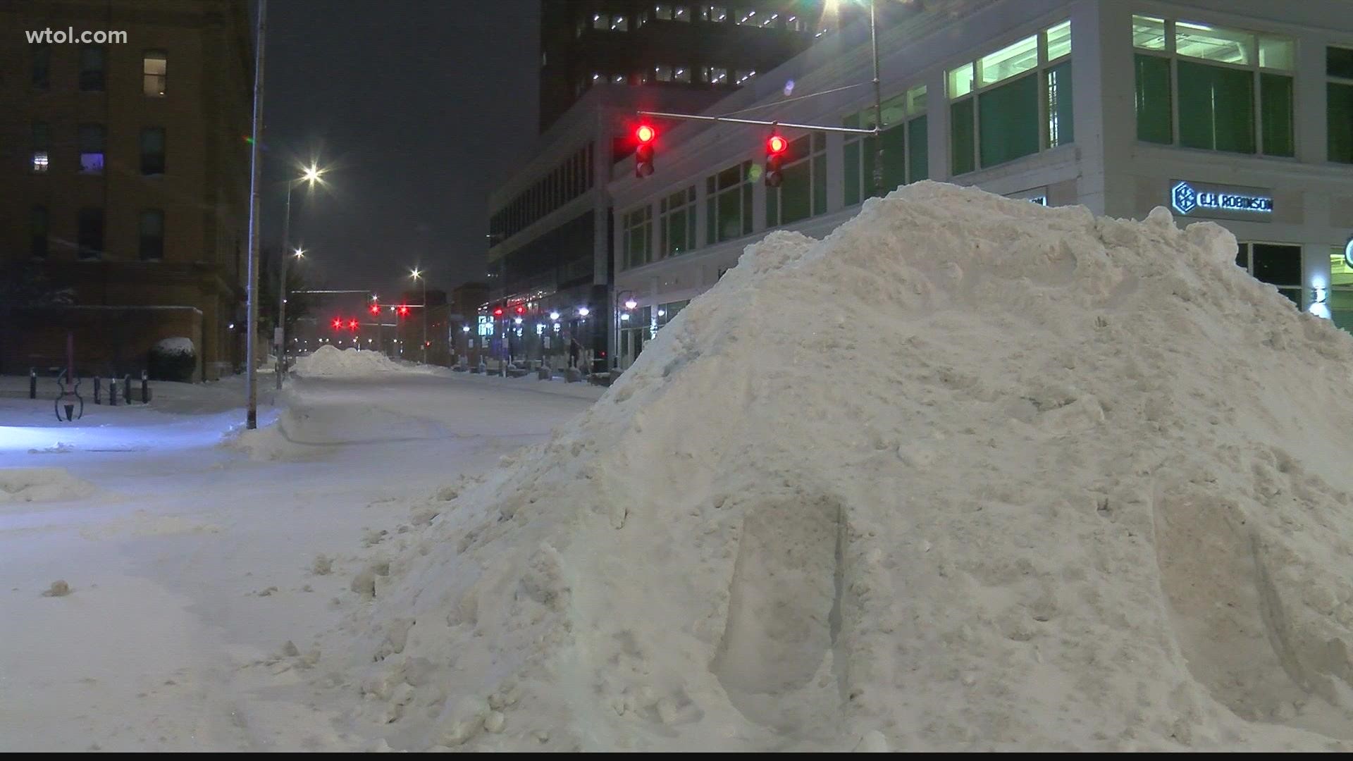 Places like Souk in downtown Toledo will be opening on Sunday to make up for lost revenue during the storm.