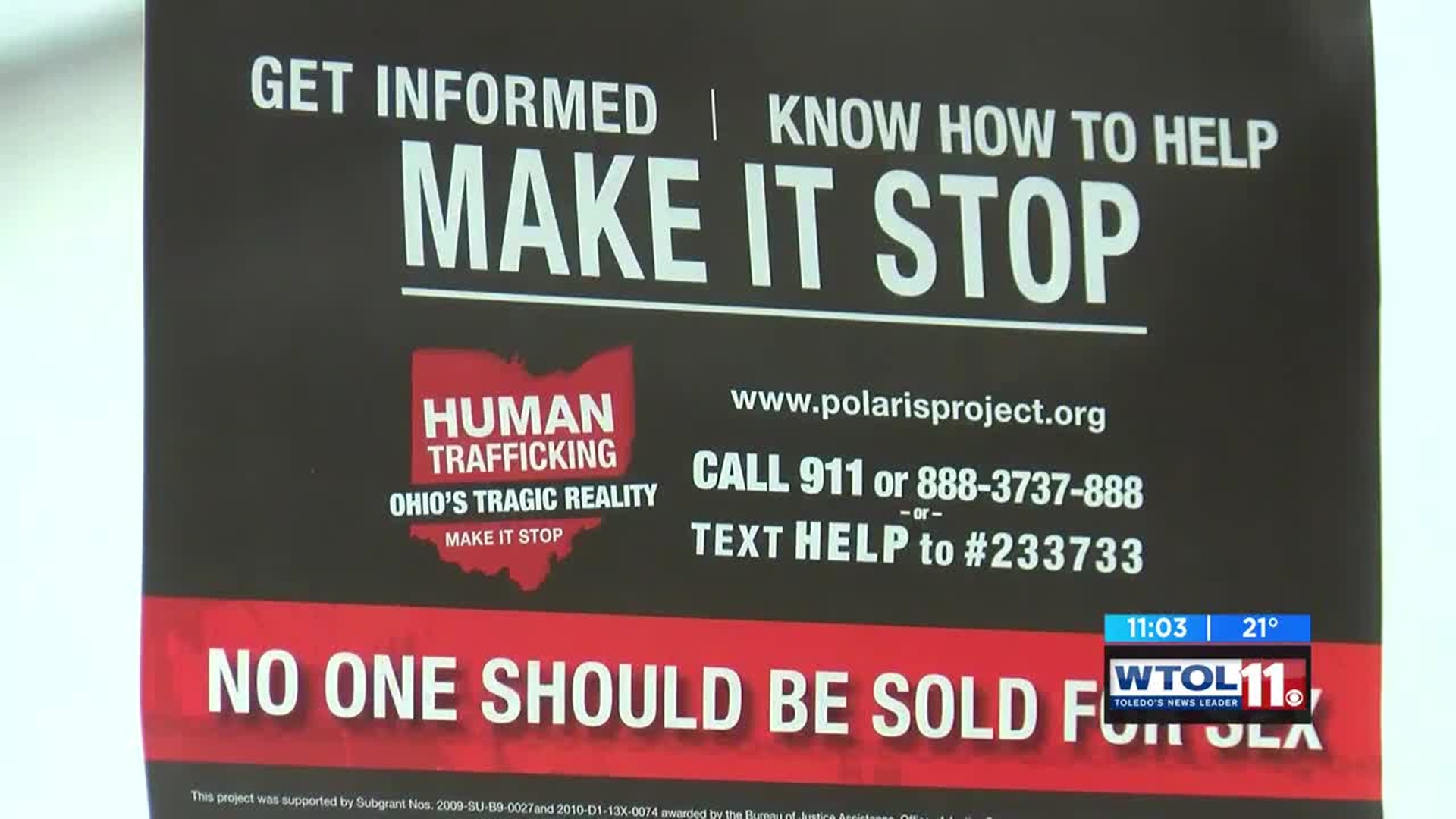 Fighting back against human trafficking together
