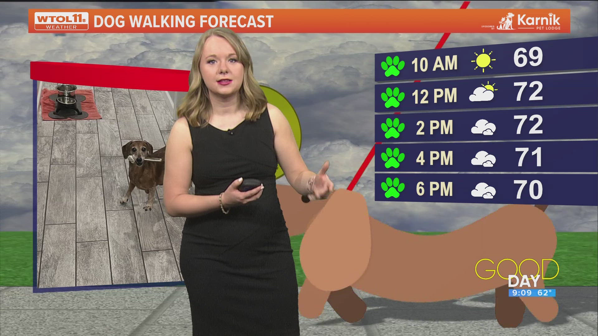 As we reach the middle point of May, expect continued warmth, but rain showers Tuesday and some storms possible Friday.