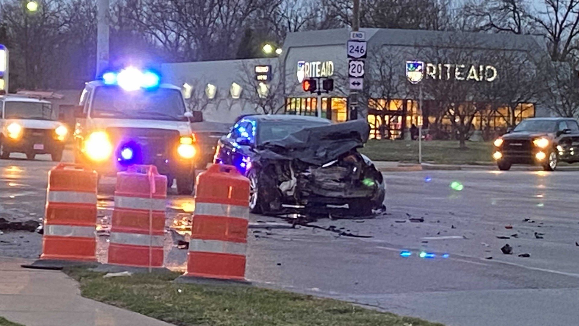 Crash Closes Part Of Intersection Of Reynolds Rd. At Dorr St. In West ...