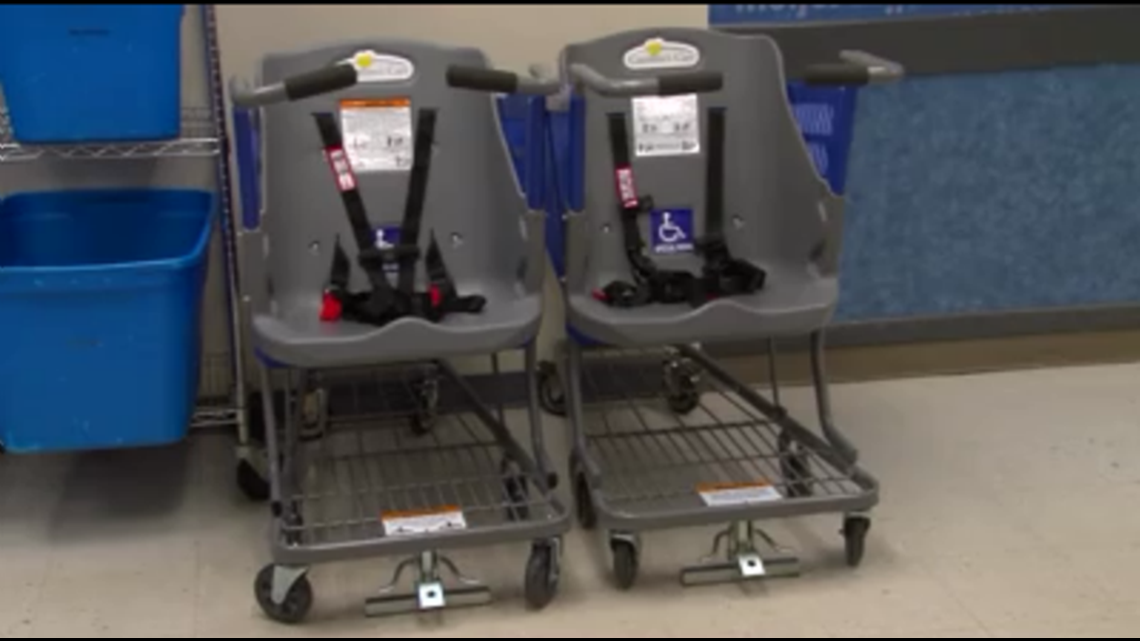 Only On 11 Years later, local mom gets specialized shopping cart at Meijer