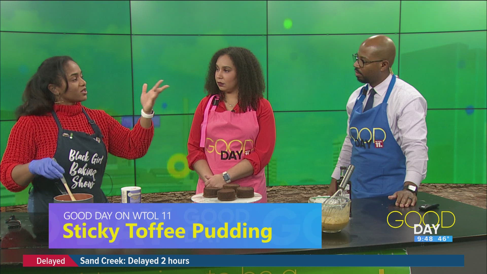 Brianna Stewart of Jera's Heavenly Sweet on Bancroft Street, near UToledo, joins Good Day on WTOL 11 with her recipe for Sticky Toffee Pudding.