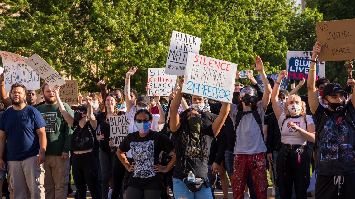 George Floyd protest attendees in Toledo describe police violence - Vimarsana News