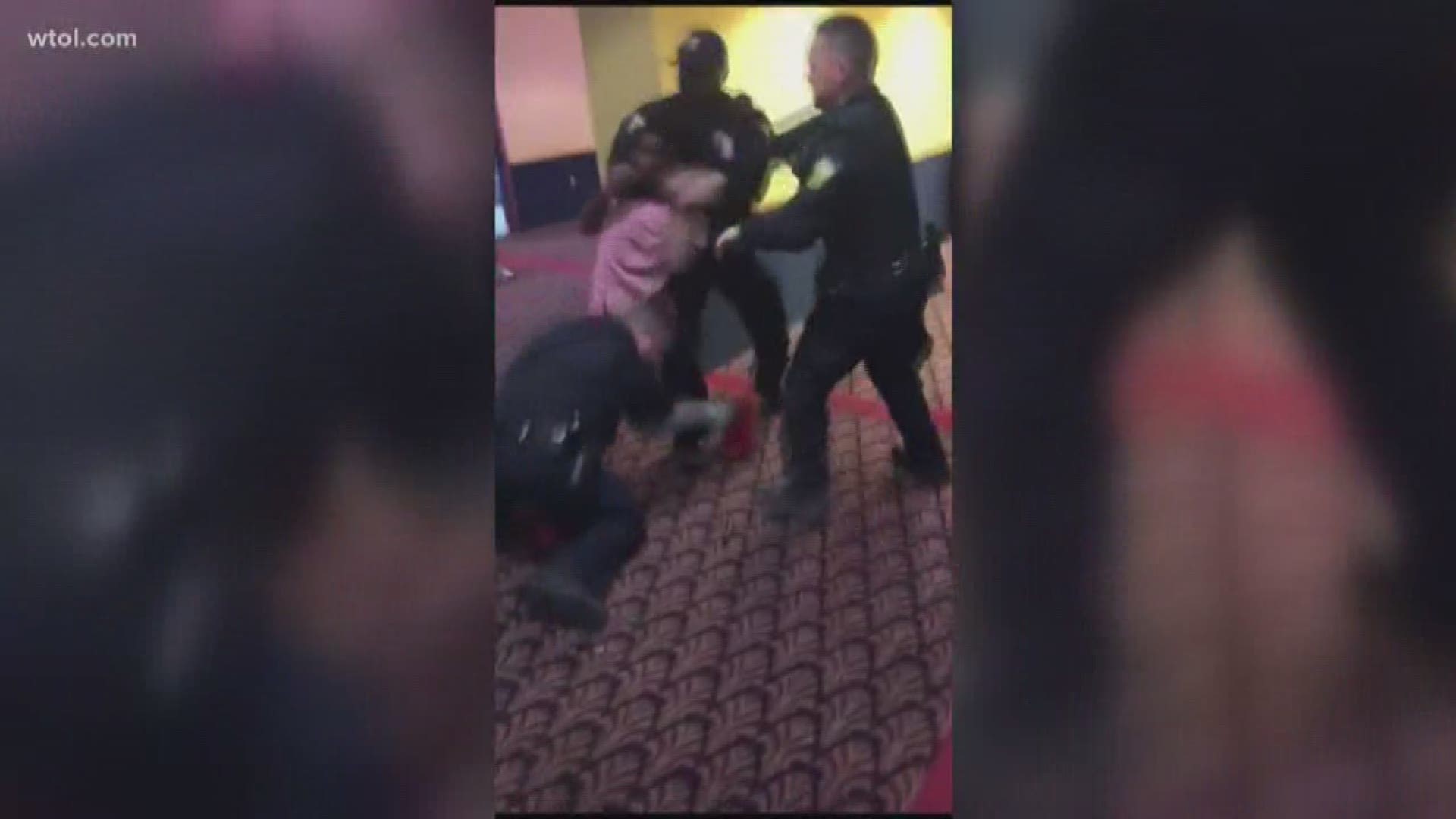 The brawl has been viewed more than 70,000-Facebook after locals recorded what was happening on Snapchat.