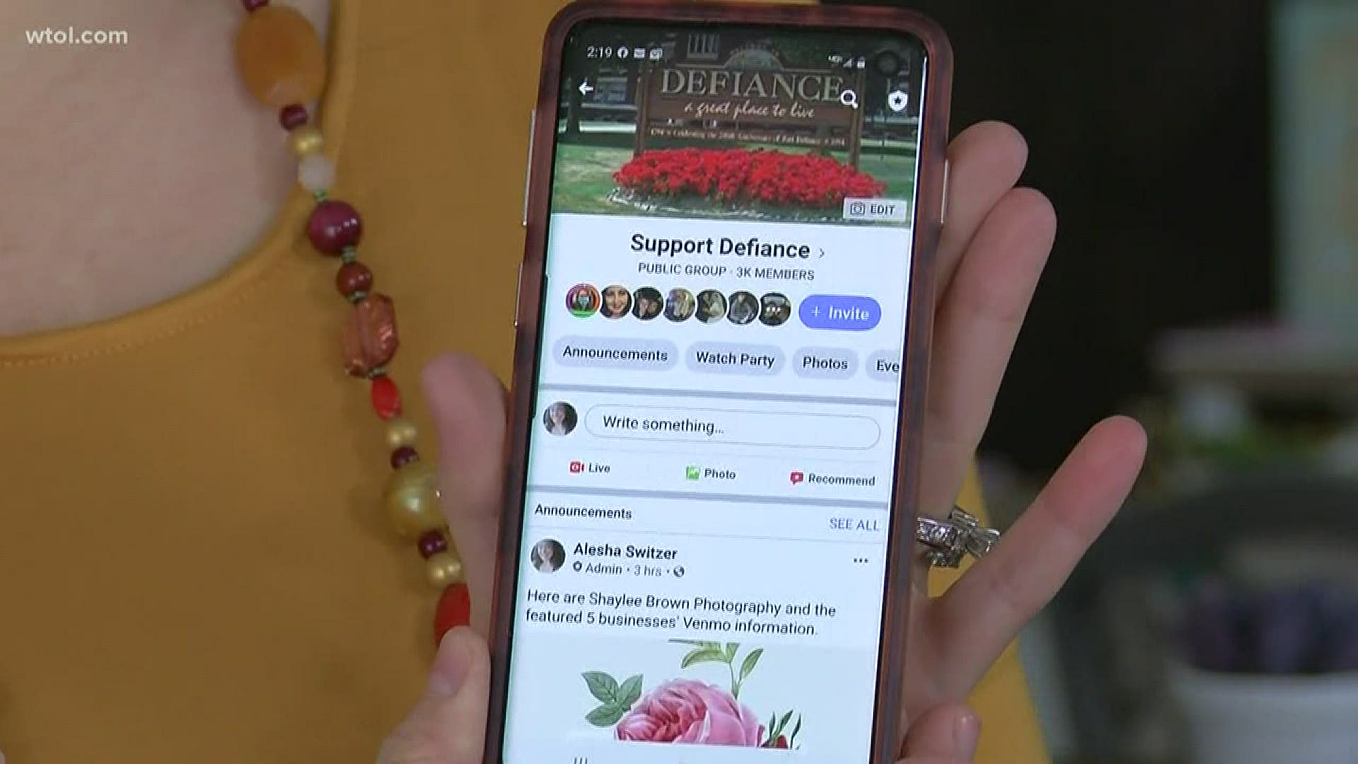 A Defiance woman created a Facebook group called Support Defiance to help small businesses in the city.