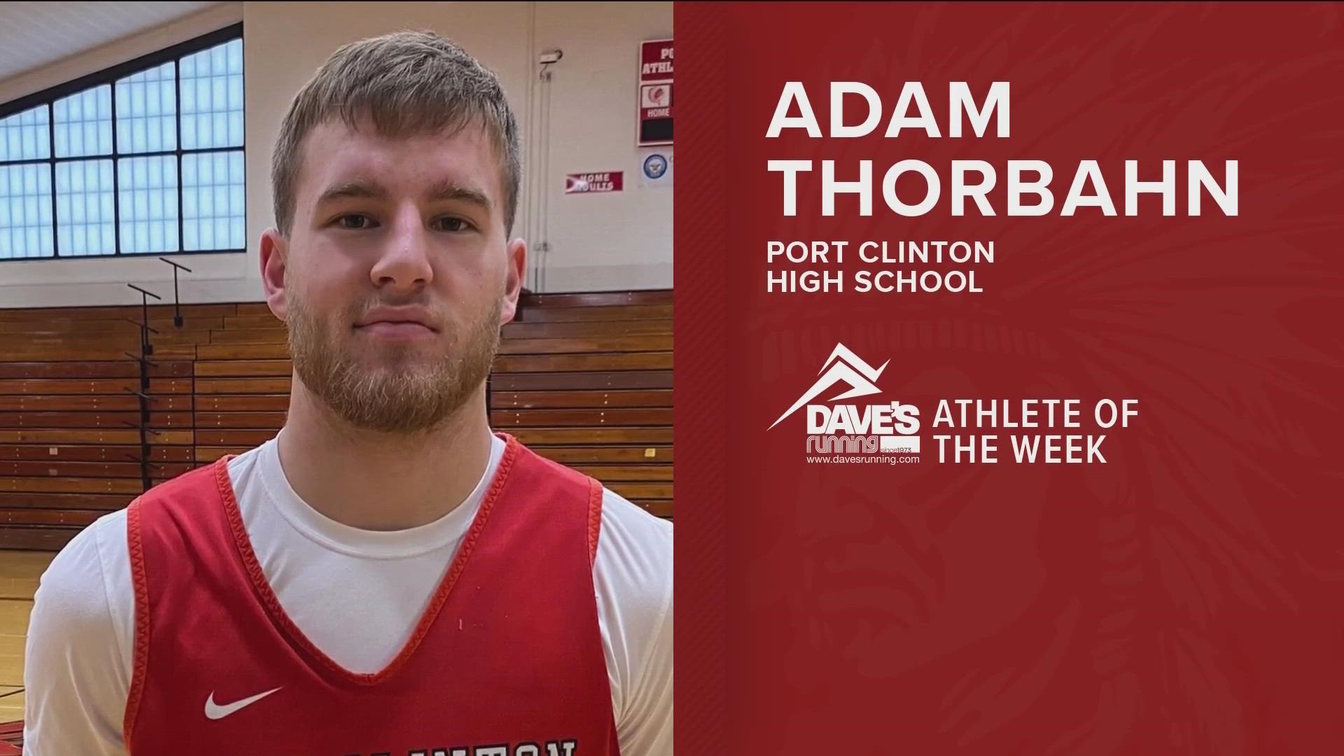 Adam Thorbahn netted his 1,343th career point in a home conference game against Margaretta on February 10