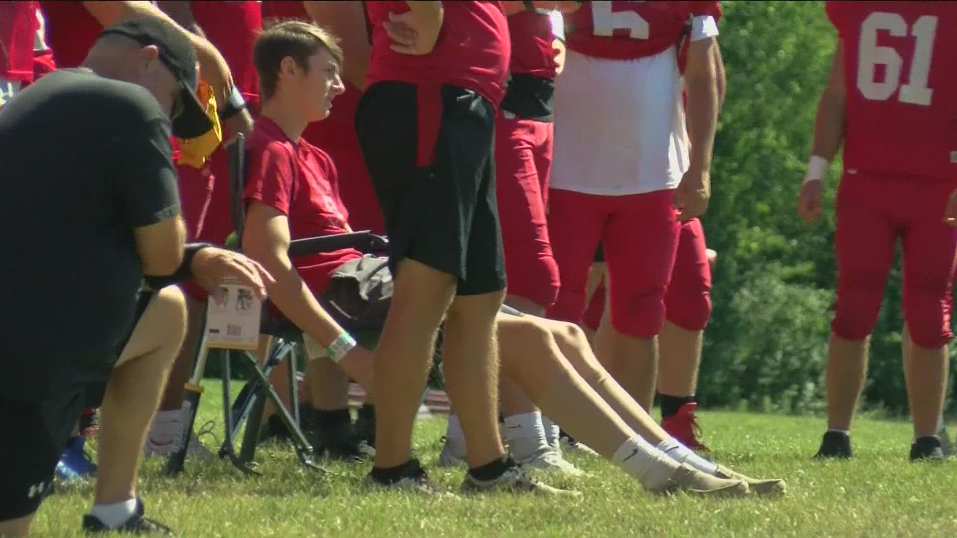 Wauseon junior sidelined with blood clots