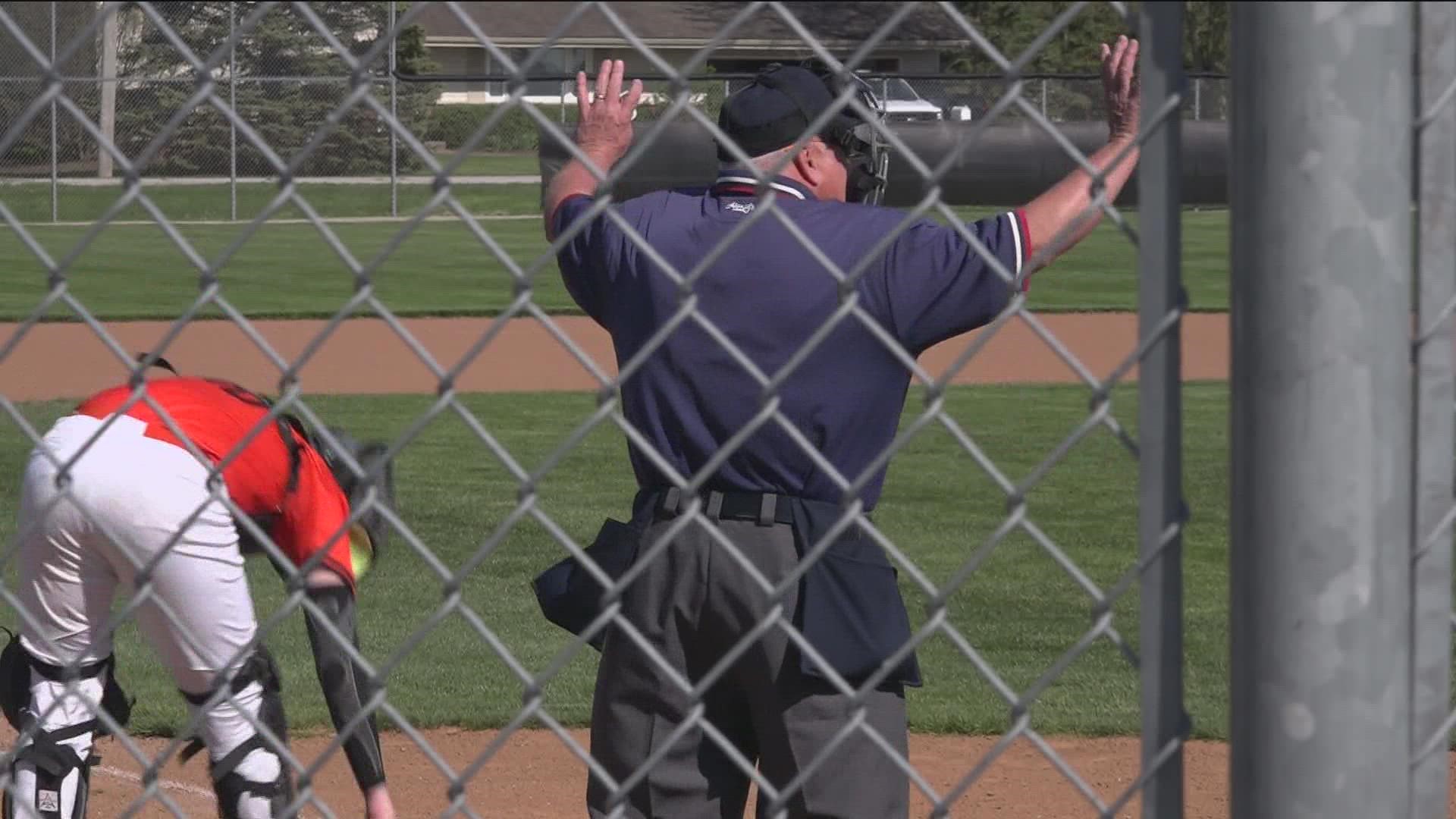 Whether it's the pay, the pressure or the parents, an umpire shortage is causing baseball games at all levels to get canceled.