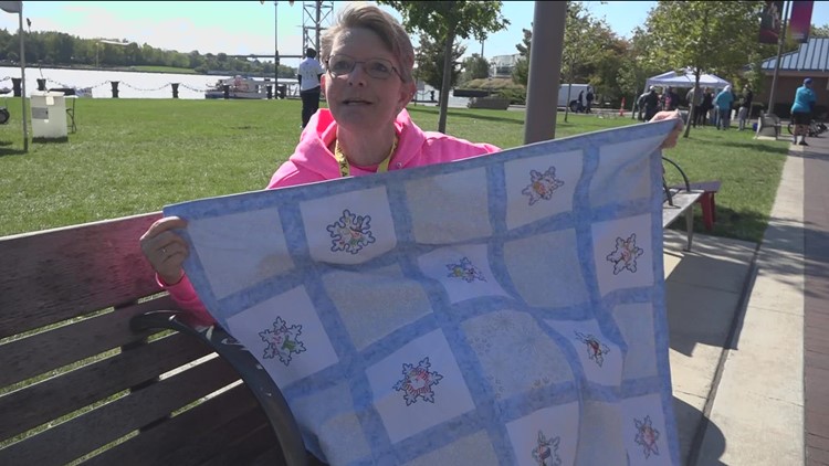 Woman uses own ALS journey to raise money for community with crafts