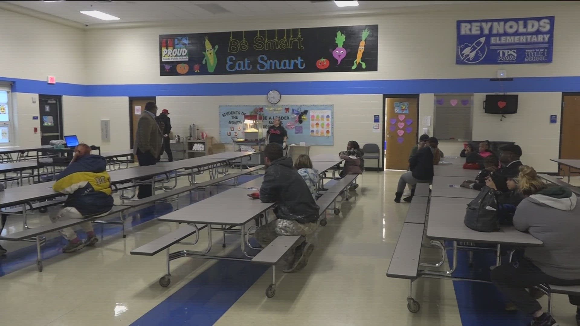 Reynolds Elementary School is offering incentives that include a catered lunch and a skating trip to the classes with the best attendance.