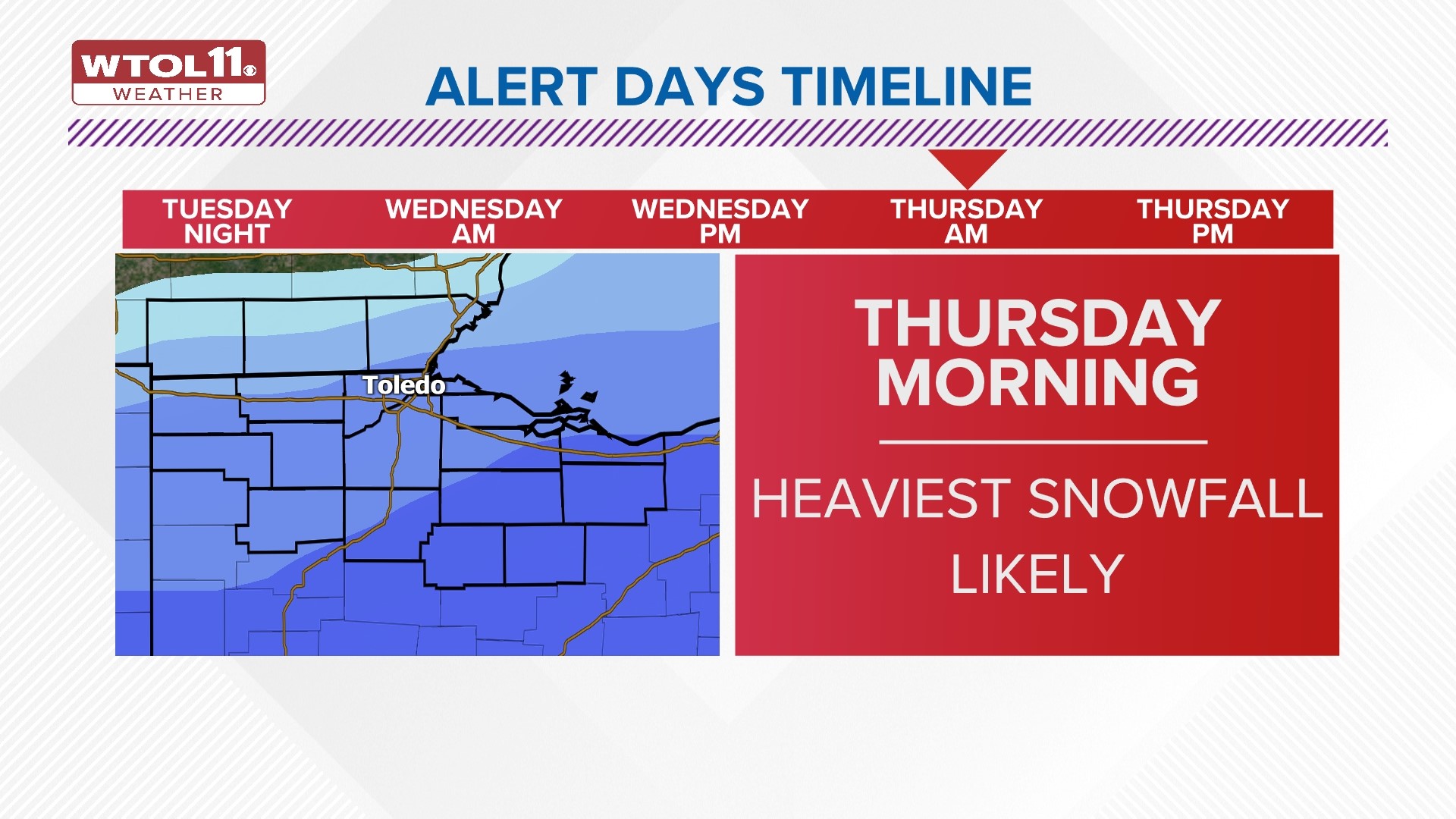 How much snow are we going to get in Toledo? | wtol.com