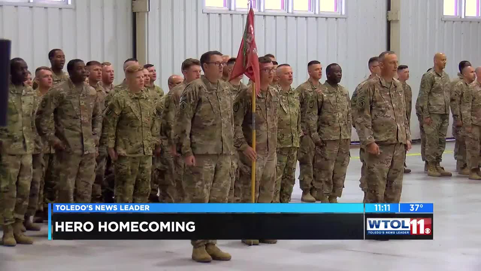 150 soldiers return from year long deployment in Middle East
