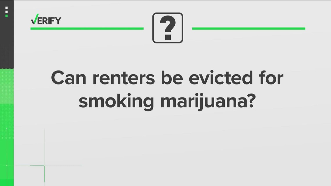 VERIFY Can my landlord evict me for smoking cannabis in my home