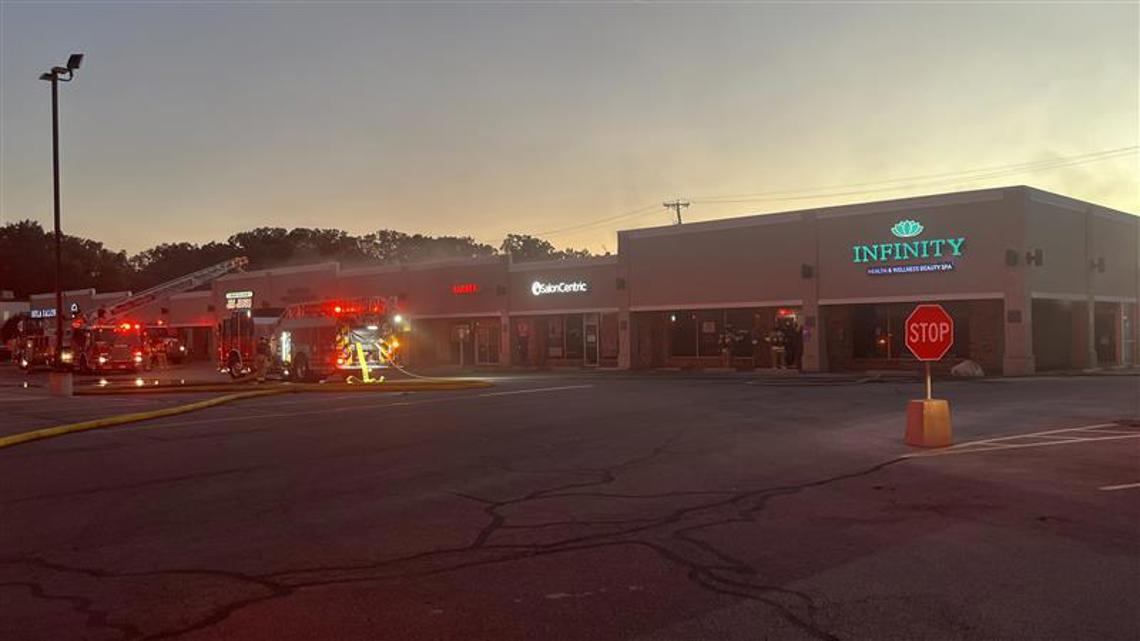 Fire closes Sylvania Twp., Monroe Street strip mall