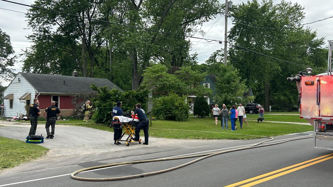 One person rushed to hospital after Springfield Twp. fire. - Vimarsana News