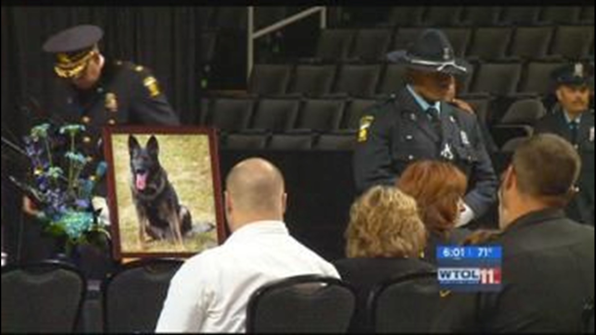 Life of Officer Falko remembered at memorial service Thursday
