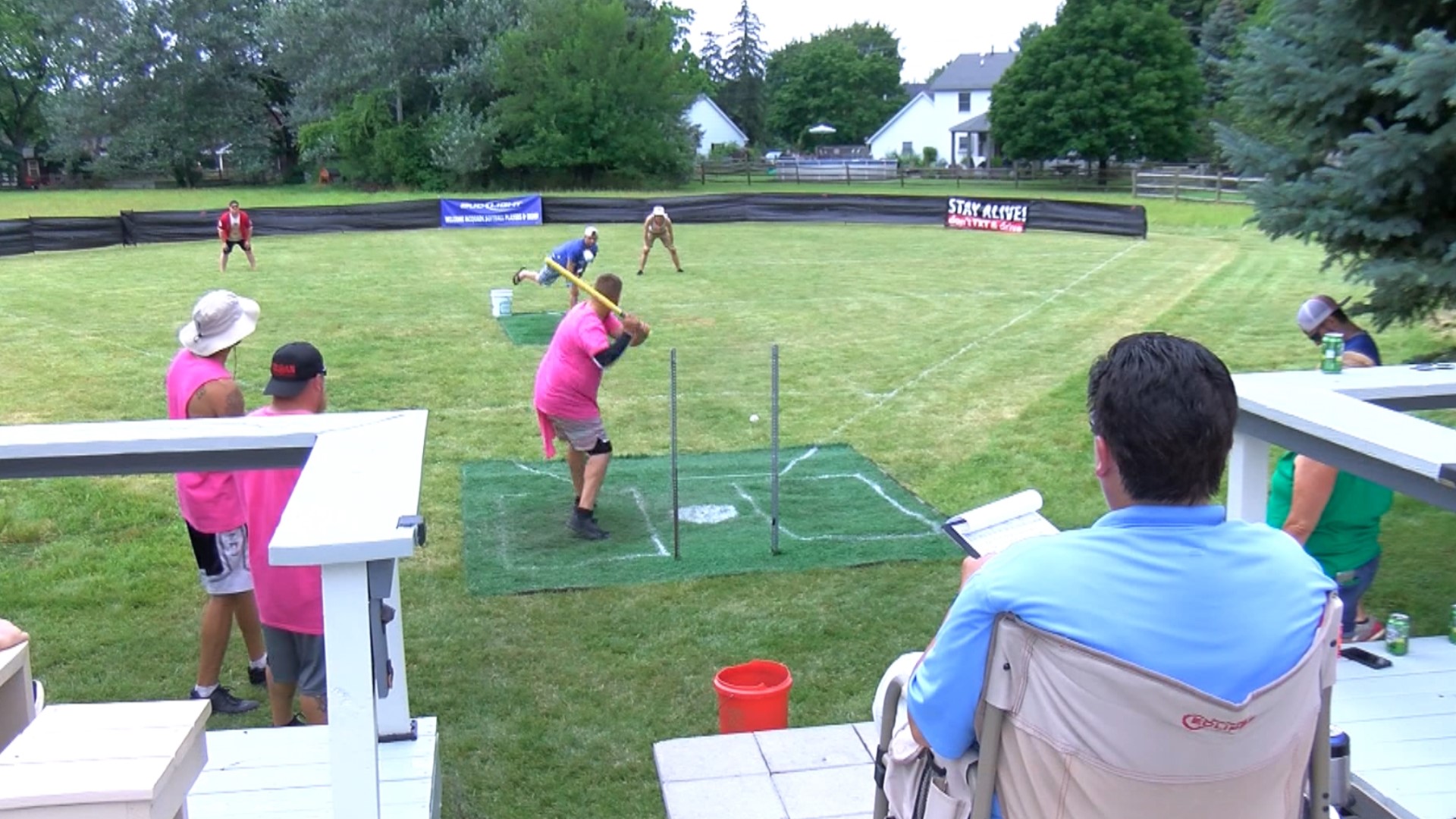 The backyard Wiffle ball tournament has been going strong for 11 years, providing fun, but also giving back to charities.
