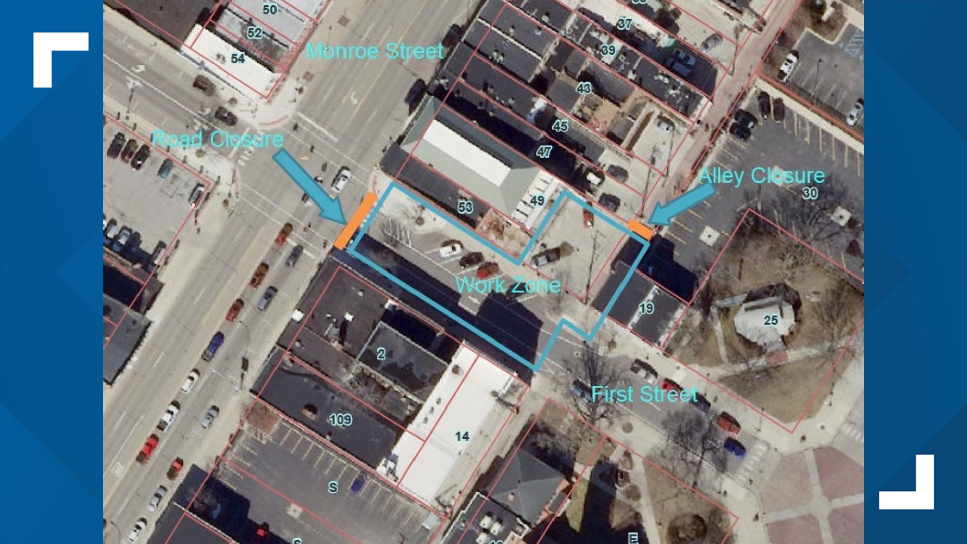 Road closure in Monroe for cleanup following fire at apartment | wtol.com