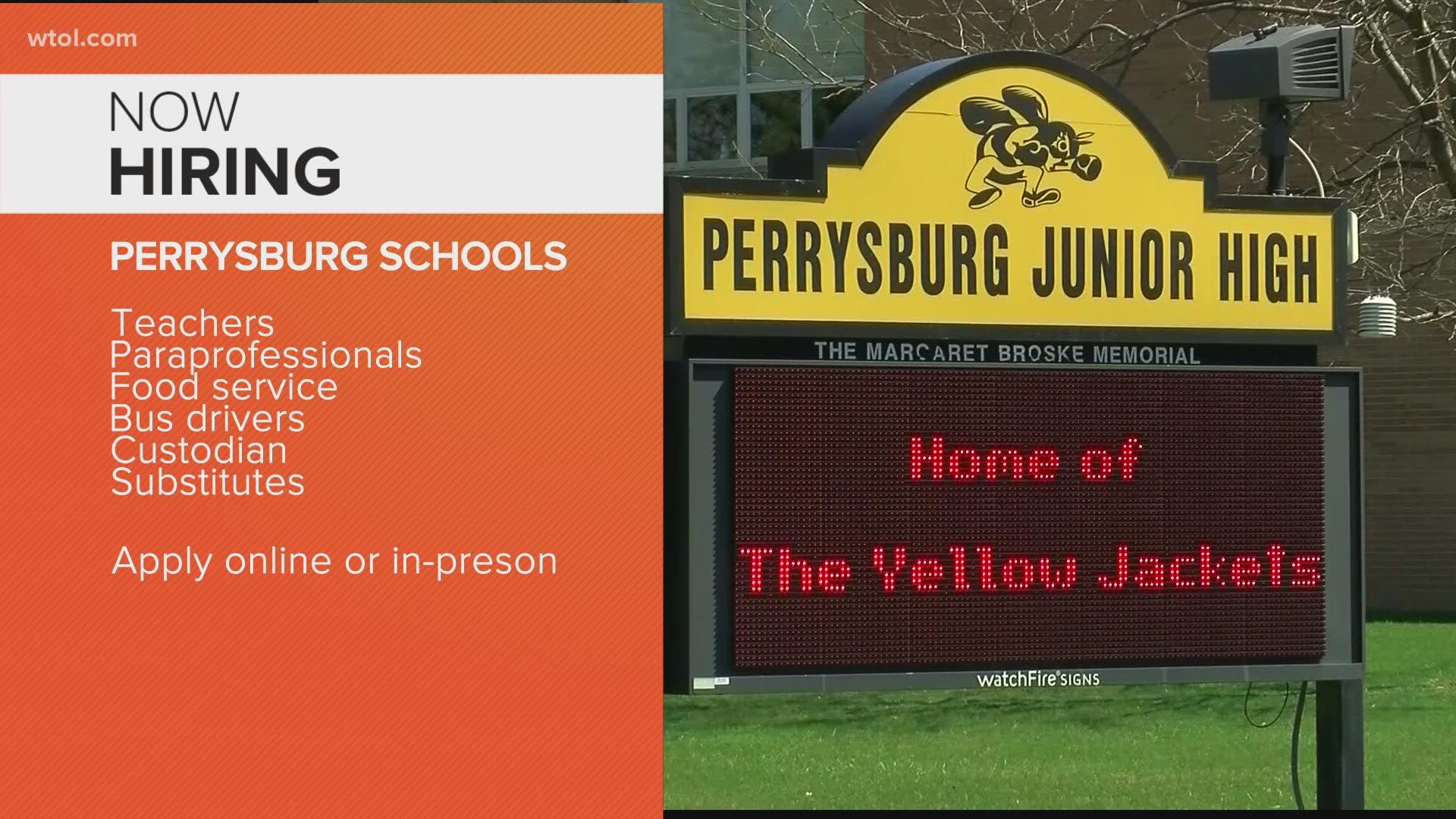 Job fair at Perrysburg Schools for substitues