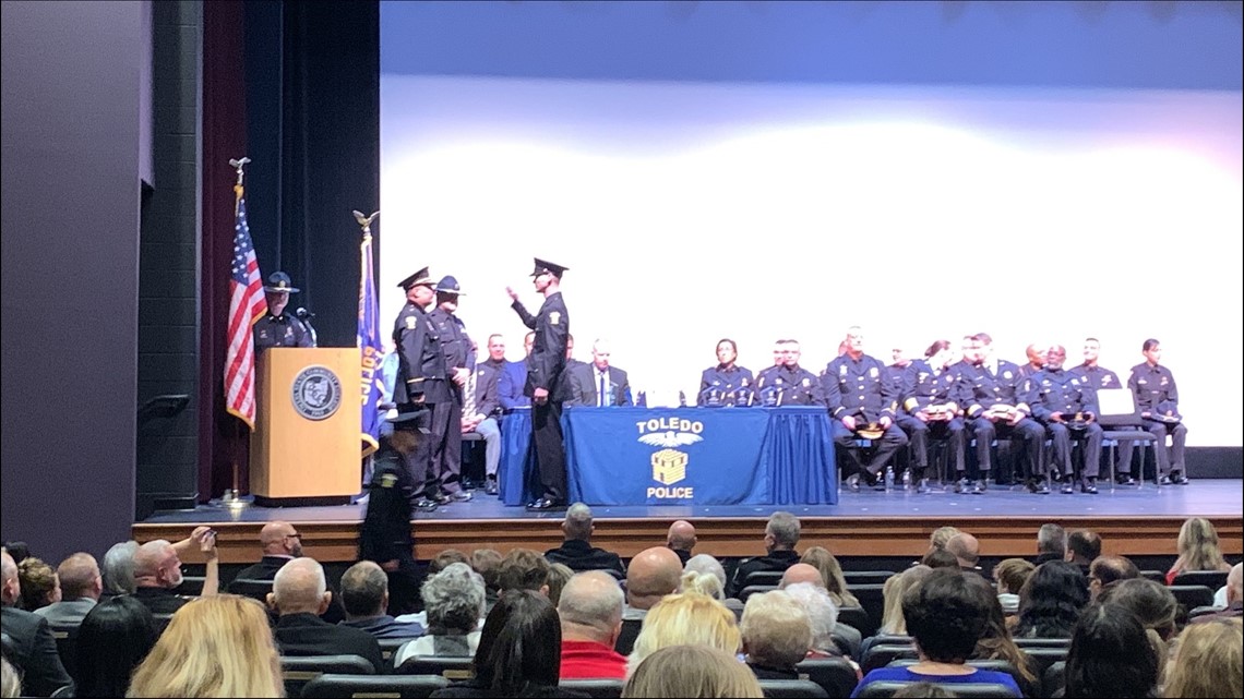 Toledo Police Academy Graduates 33 Officers Friday