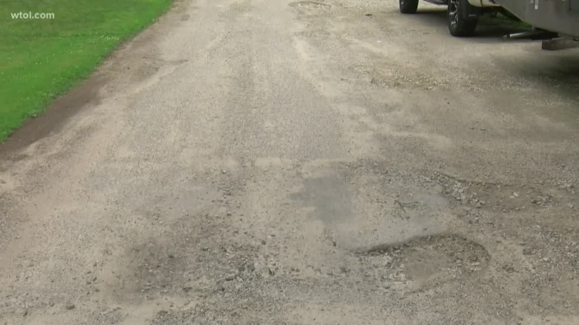 After Deigle Drive in west Toledo was marked as "completed" in pothole repairs despite plenty of craters remaining, WTOL stepped in and got action from the city.