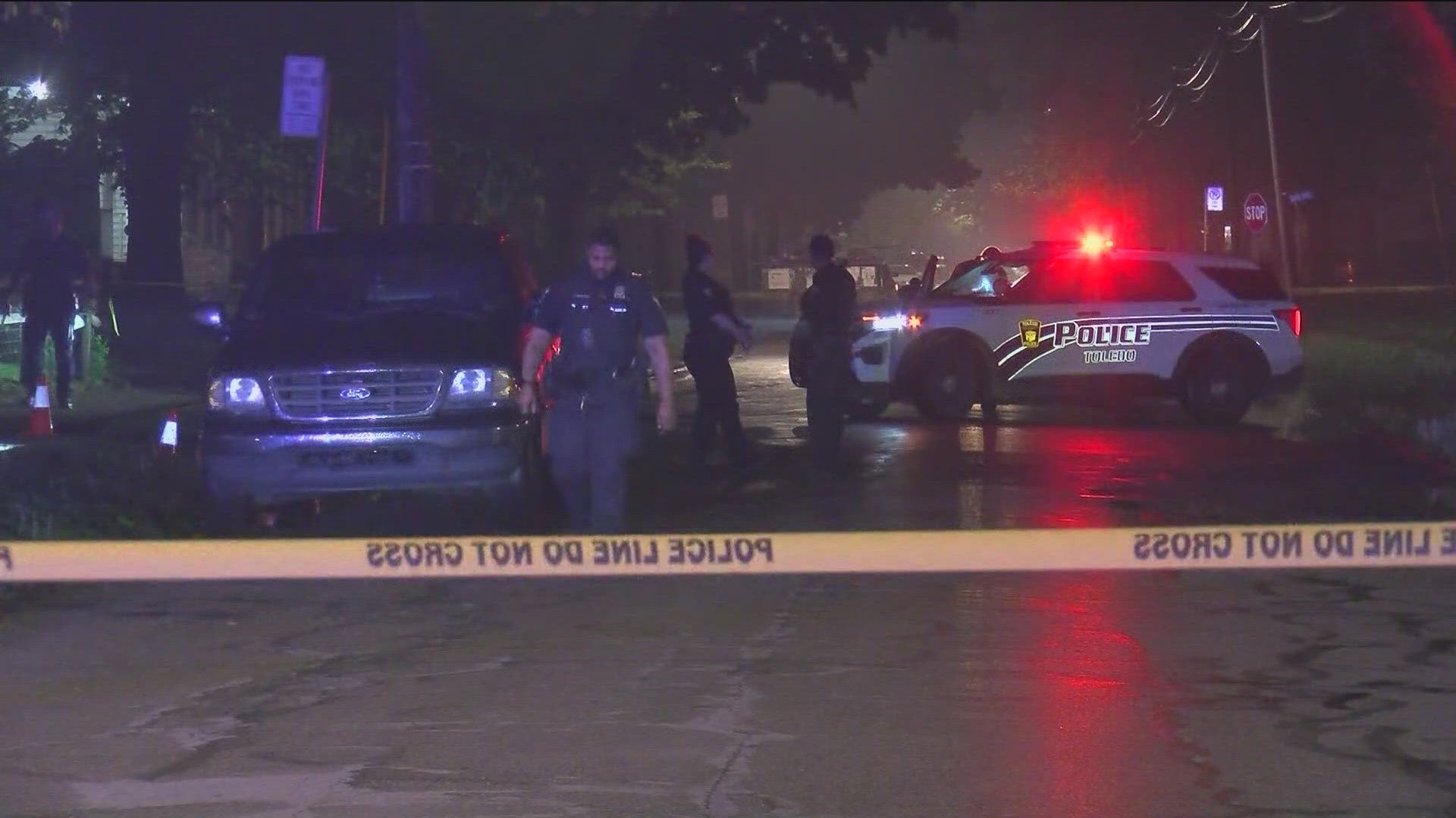 Police say the shooting happened on Earl Street near Butler and McKinley around 10 p.m.