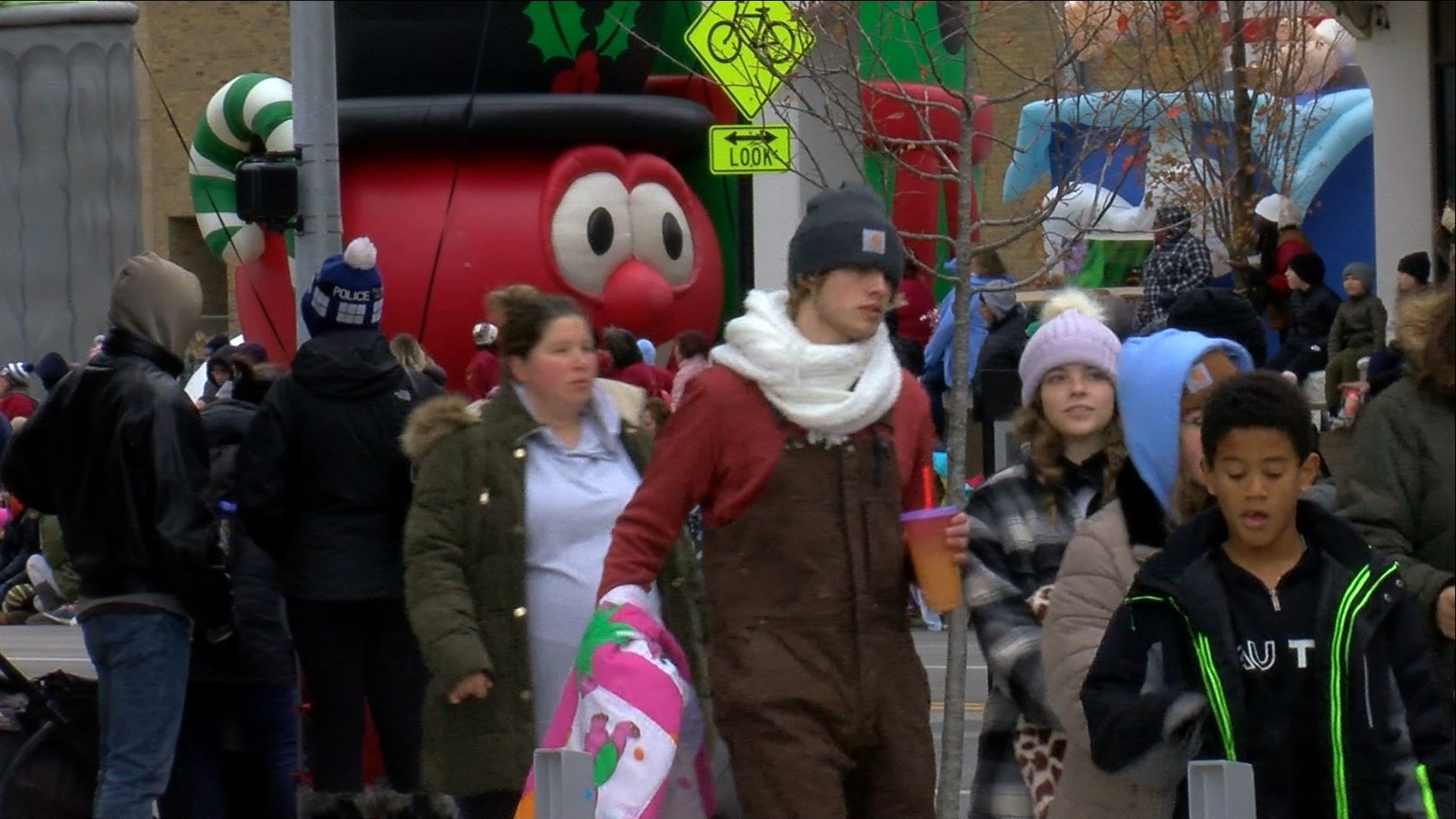 The Toledo Blade Holiday Parade has become a tradition for area families since its beginning in 1988.