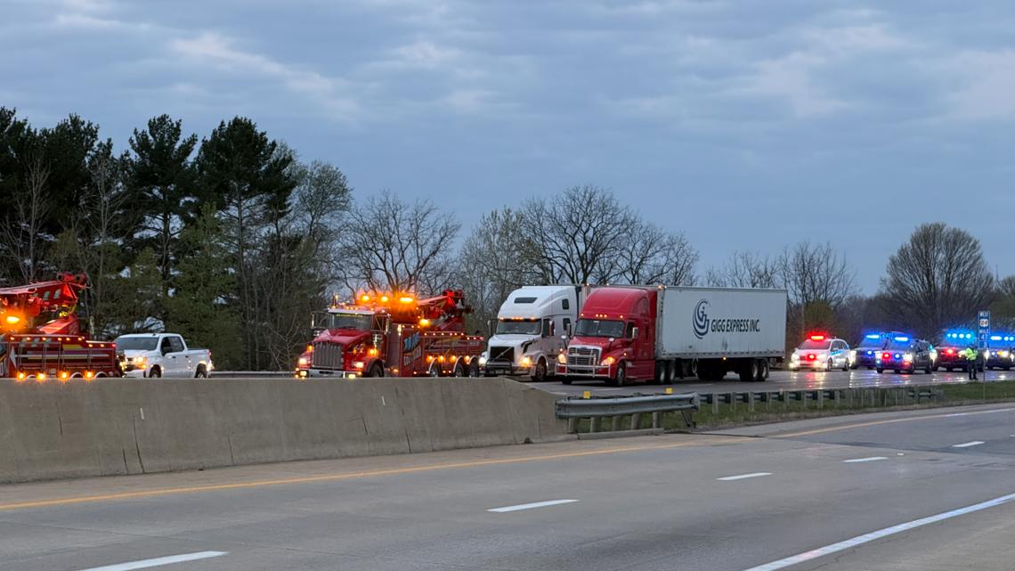 Semi truck catches fire in Henry County crash | wtol.com