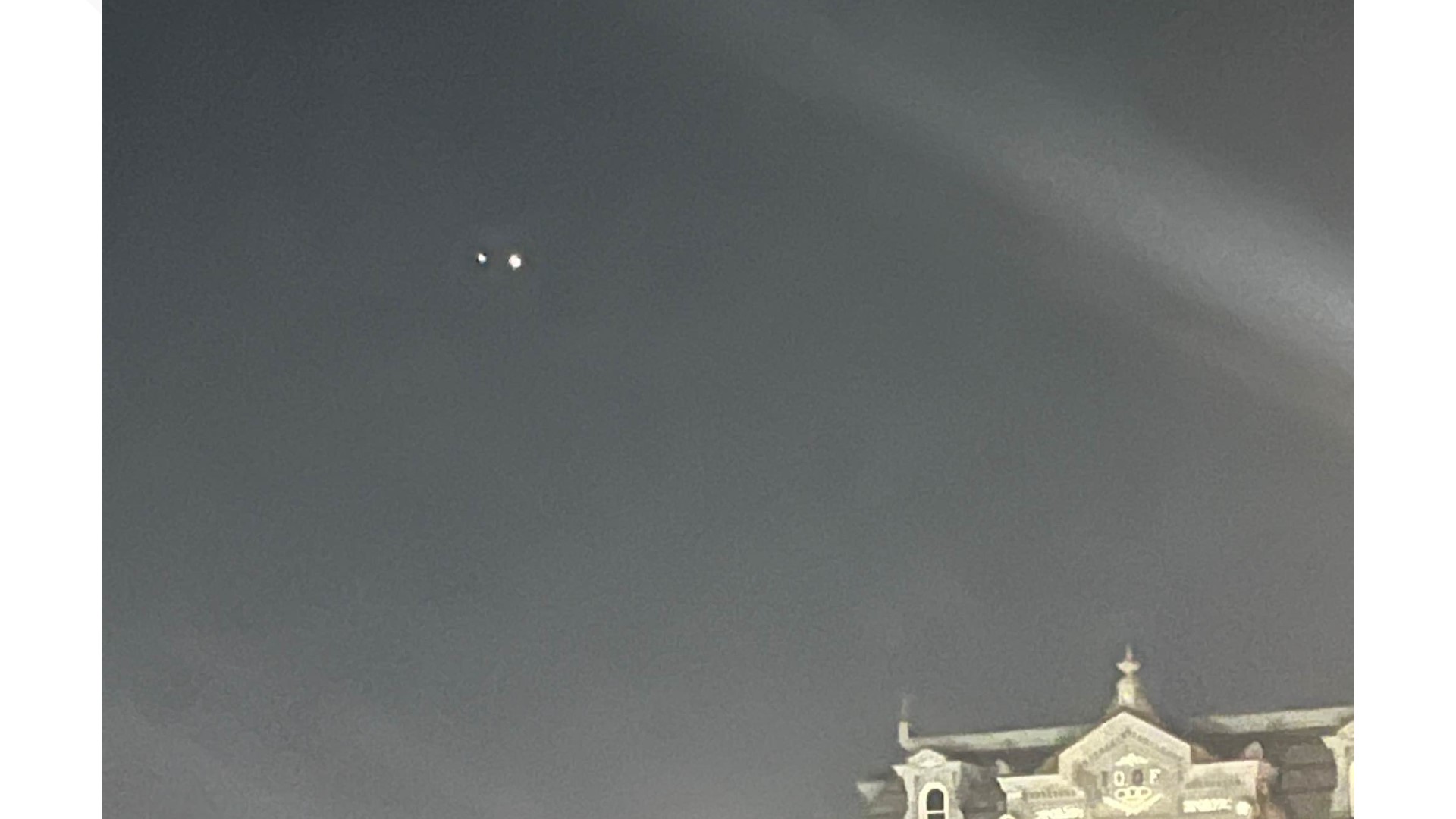What were the lights in the sky Wednesday night? | wtol.com