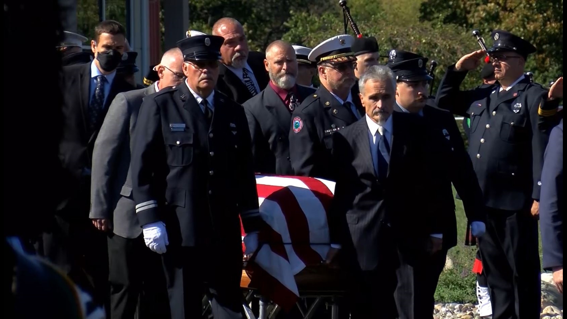 Perrysburg Township firefighter and paramedic Troy Bernhard  was a 28-year veteran of the department. He left behind a wife and two children.