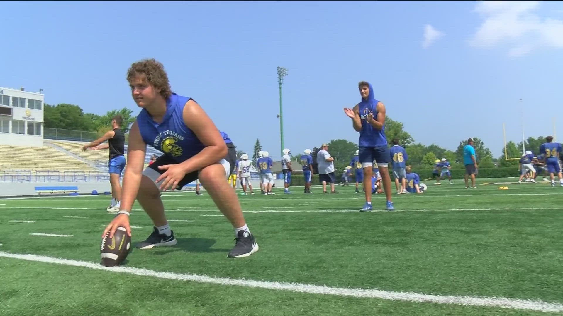 Findlay High School football aims for a big year after graduating many seniors last year.