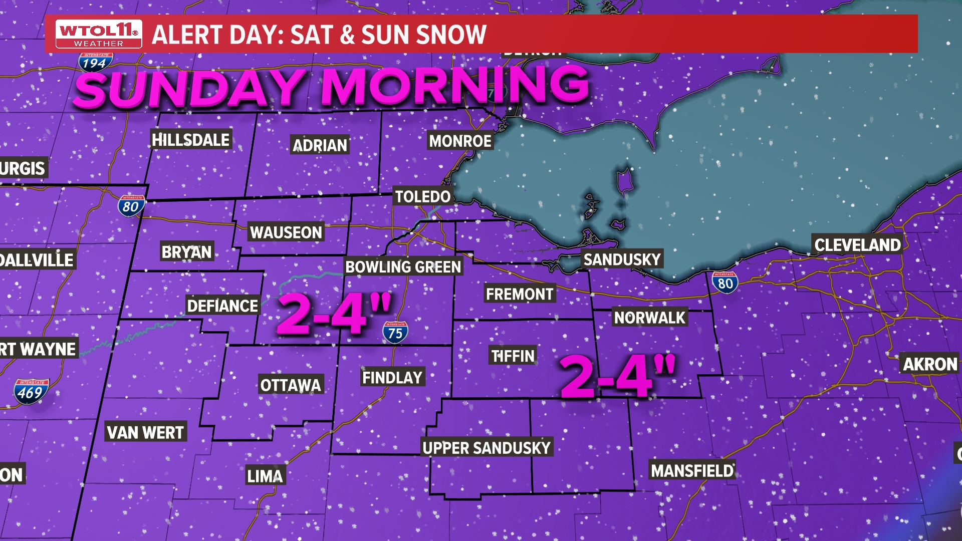 Winter weather moving into northwest Ohio, southeast Michigan: 3 things ...