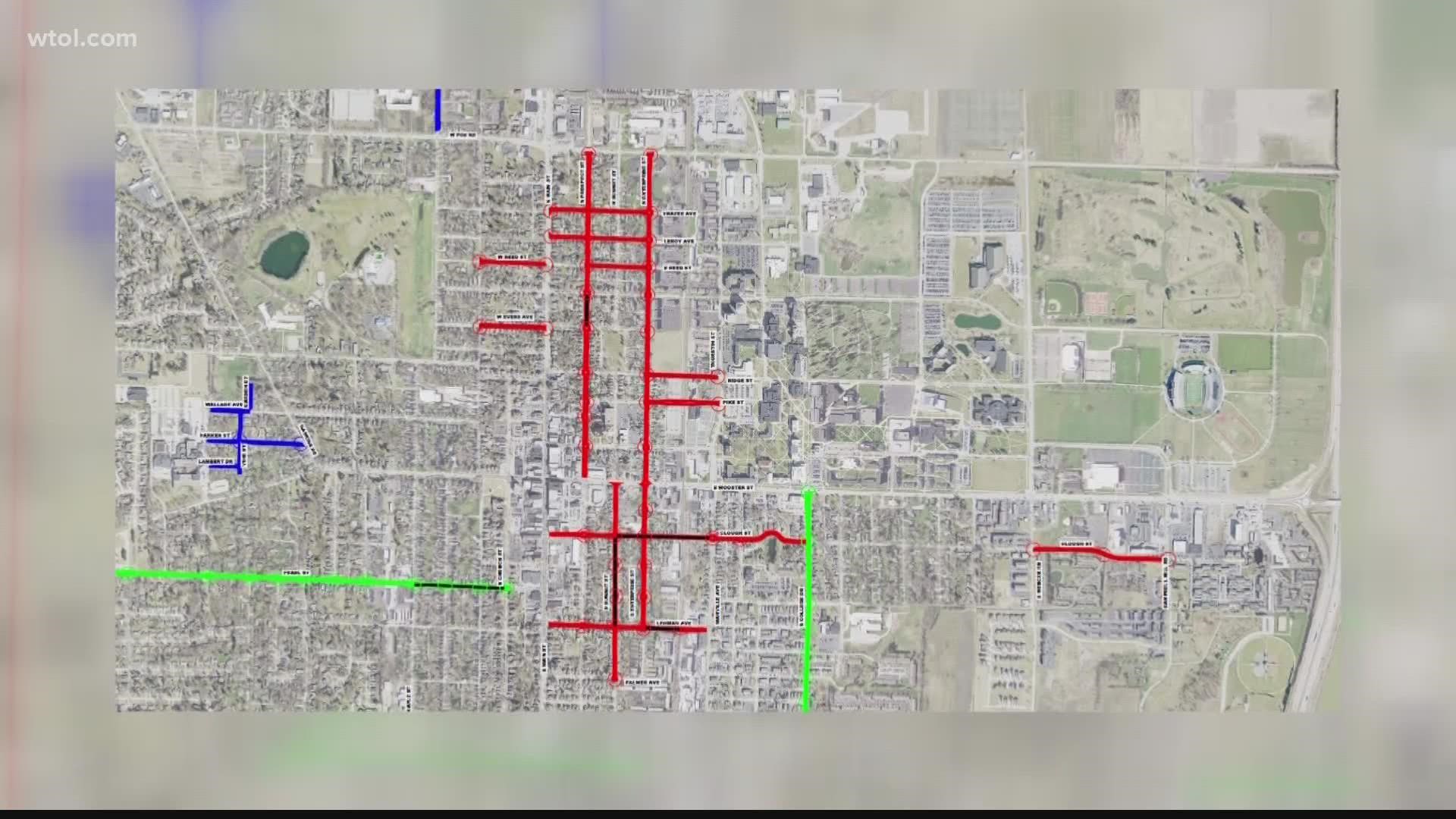 If approved by council, the ARPA funding could allow BG to repave 30 lane miles of residential road over the next three years.