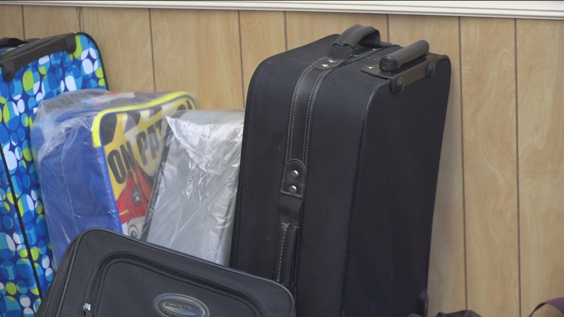 Keeping Kids Safe aims to help kids in foster care with luggage for their belongings and other resources.