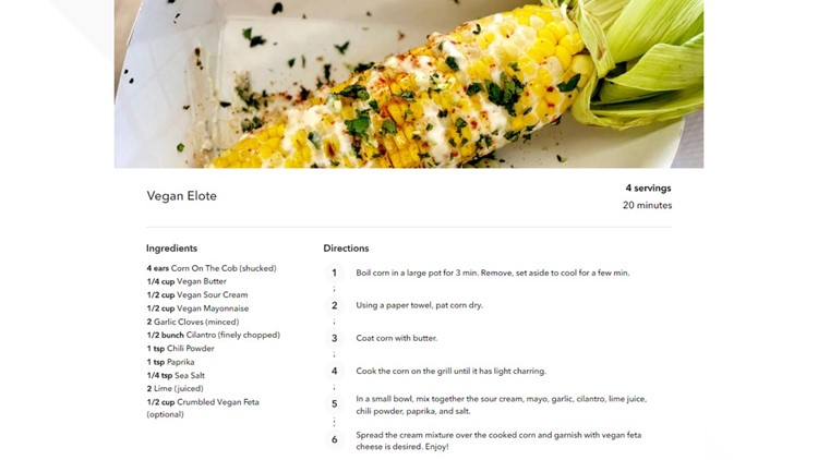 Vegan Elote: Enjoy a late-summer, healthy corn on the cob dish