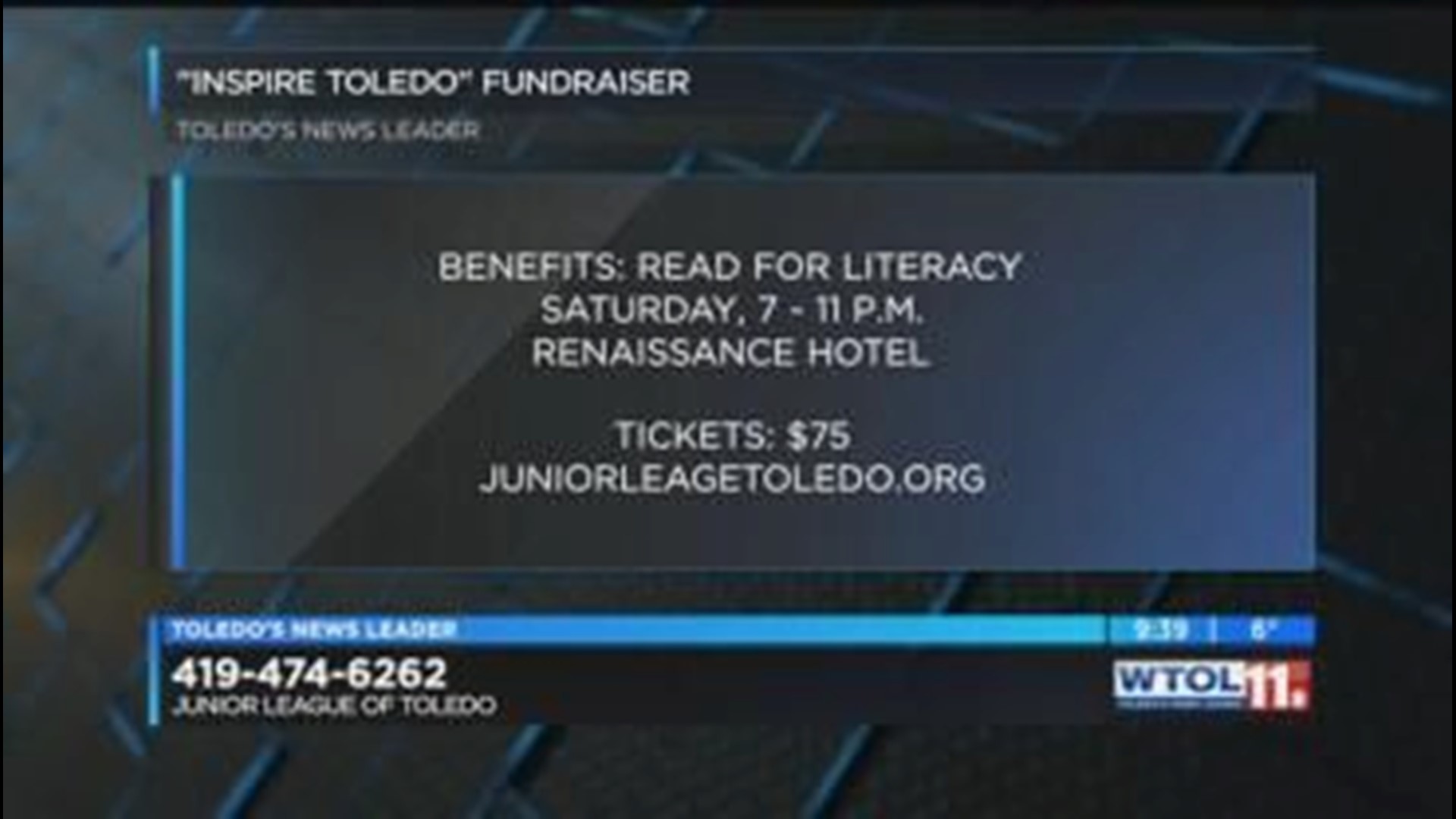 Jr. League hosts event to benefit literacy in NW Ohio