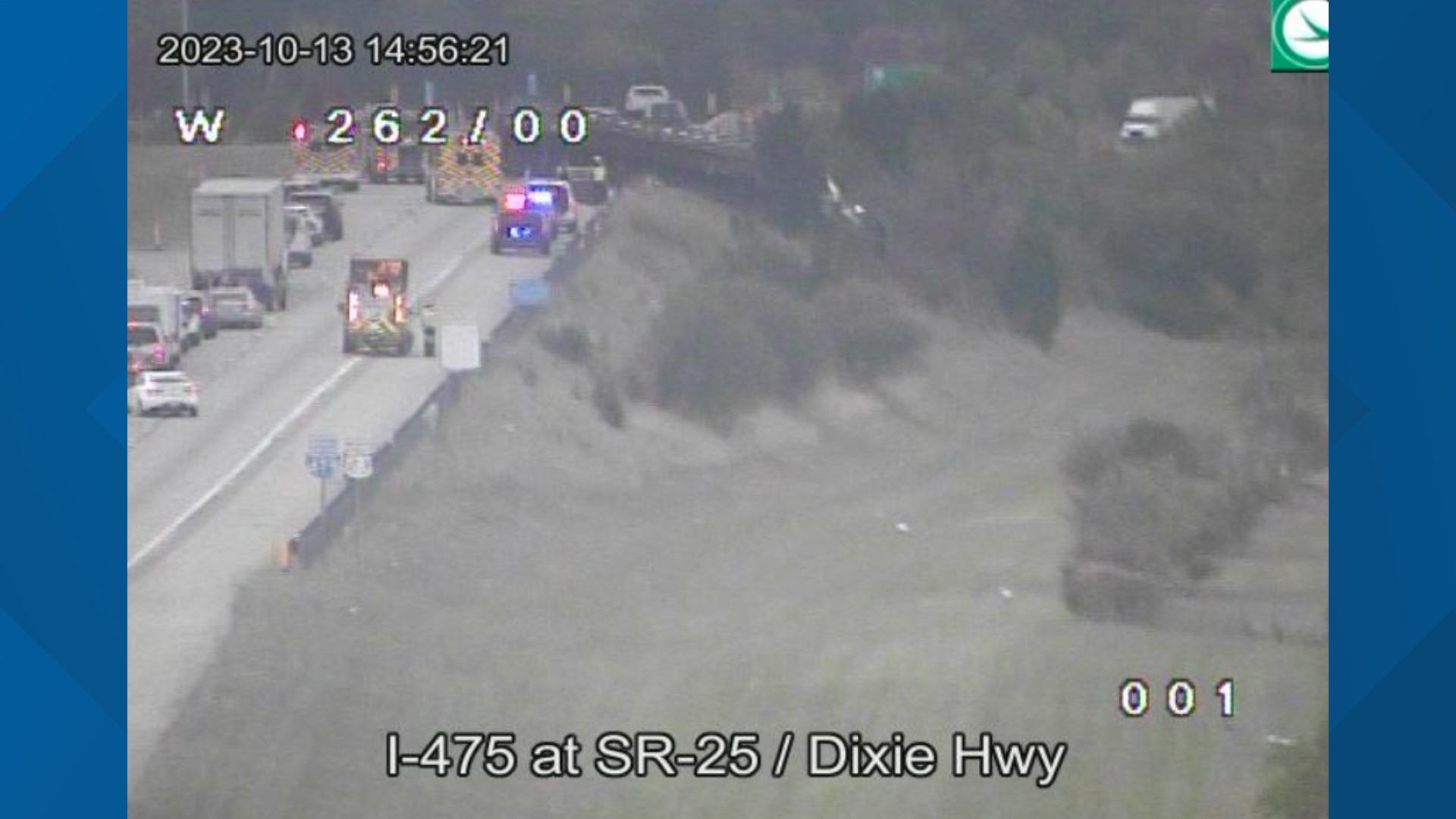 2 hospitalized in crash; I475 in Perrysburg reopen