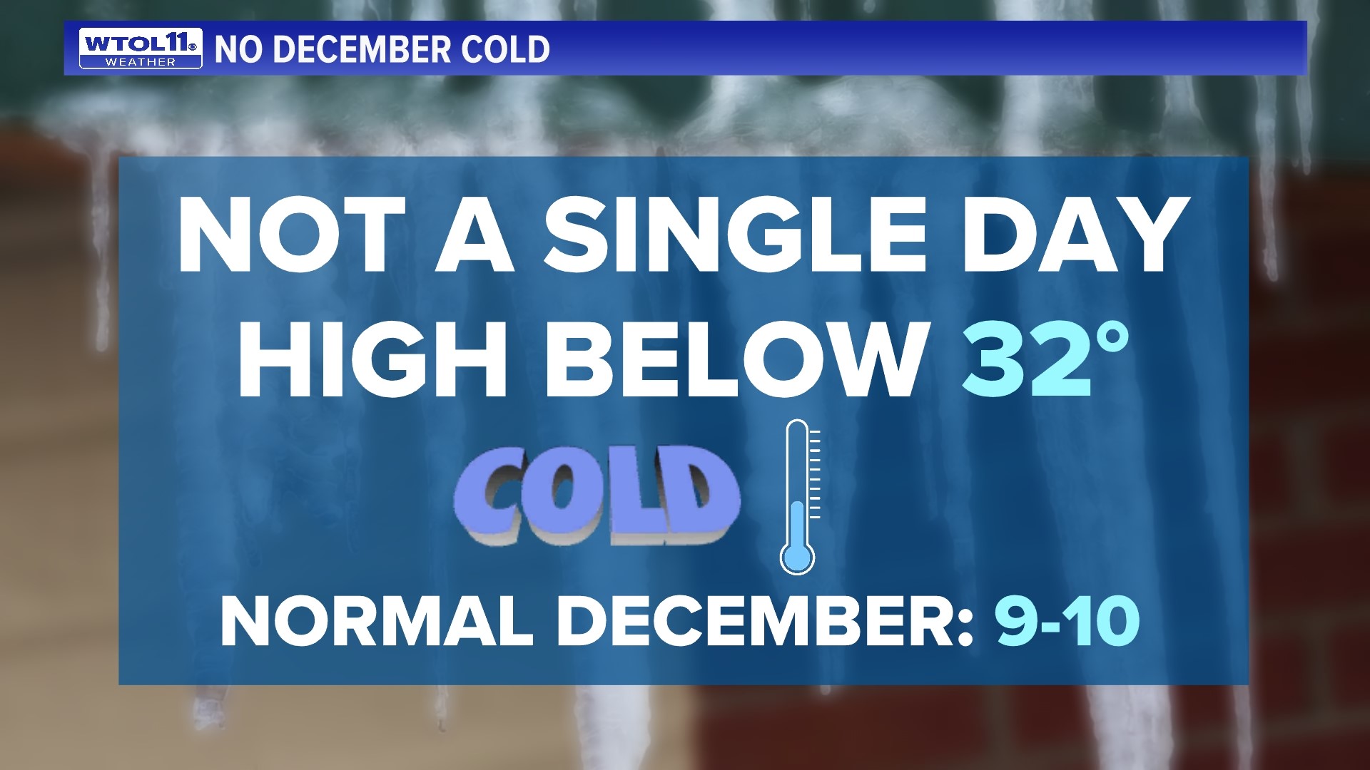 Did you notice the unseasonable warmth and lack of snow this past December? Meteorologist John Burchfield breaks down data trends.