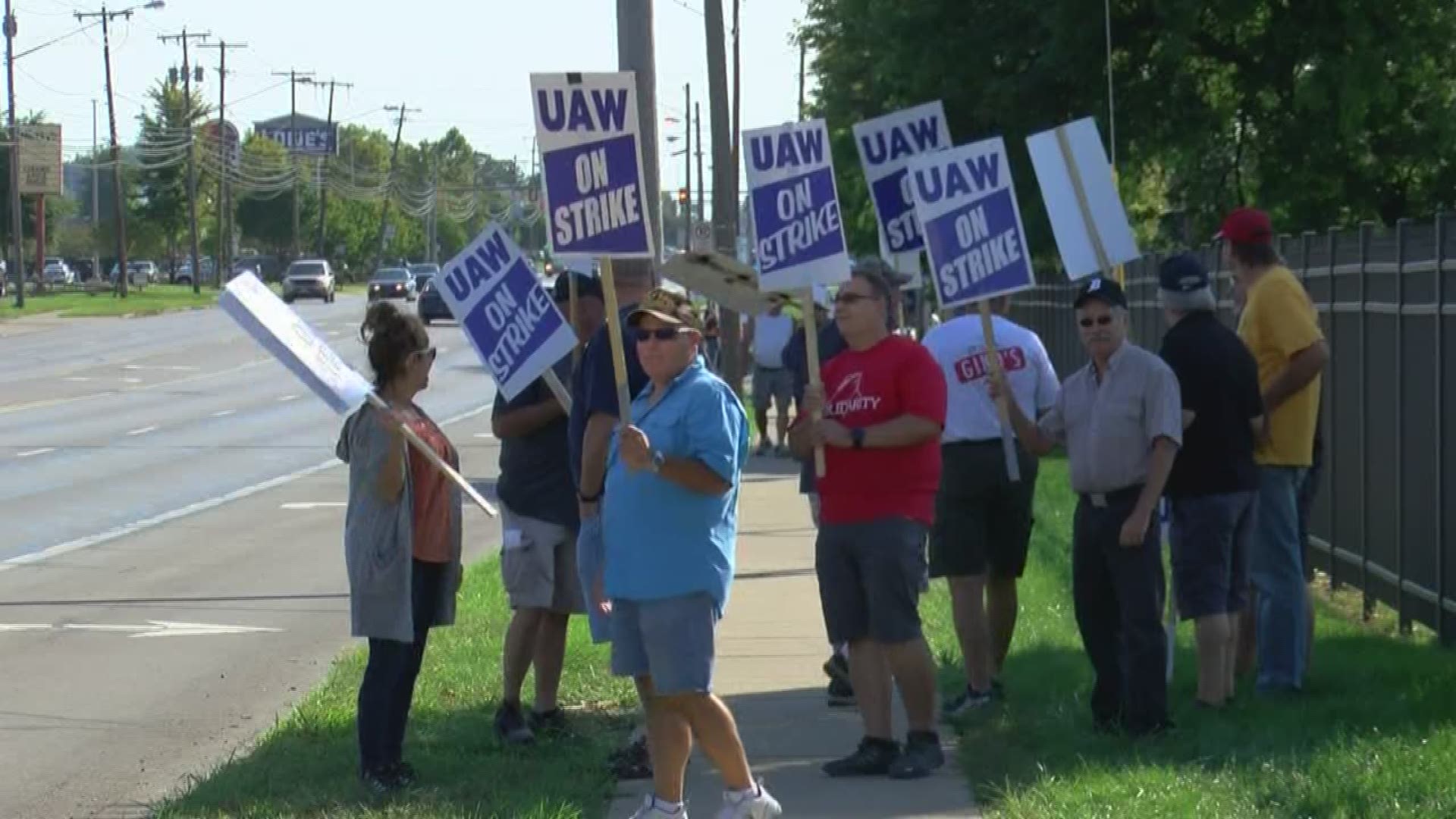 Wednesday marked day three of a planned strike of United Auto Workers union members of General Motors. Negotiations broke down Sunday between GM and the UAW.