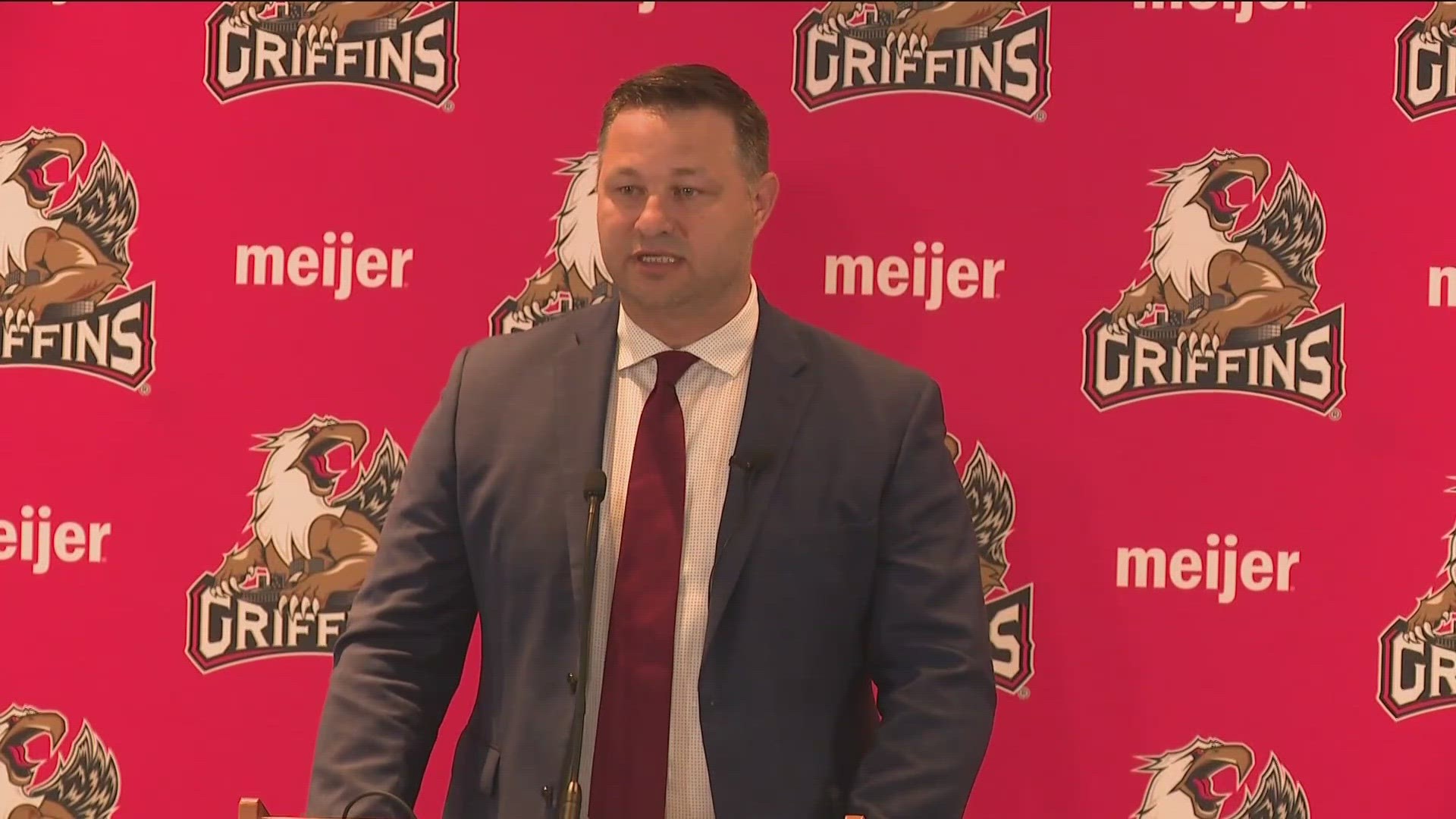 Grand Rapids Griffins introduce new head coach Dan Watson wtol