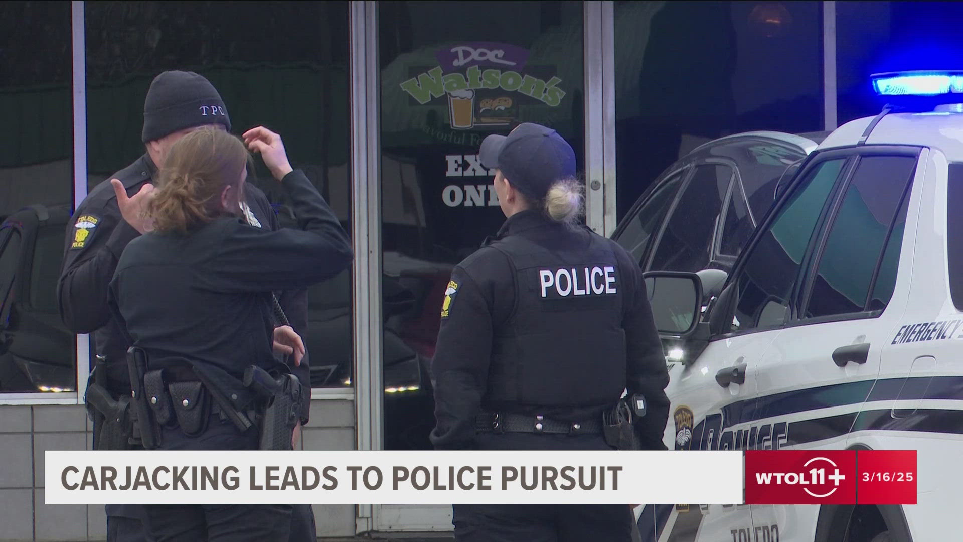 Suspect in custody after Toledo shooting, carjacking and police pursuit ...