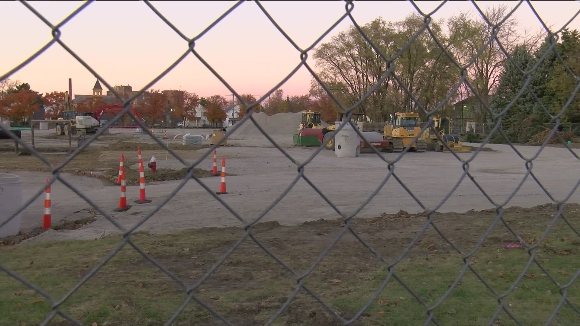 The groundbreaking for a new YMCA in central Toledo happened in September. Now, the building in the Warren Sherman neighborhood is starting to take shape.
