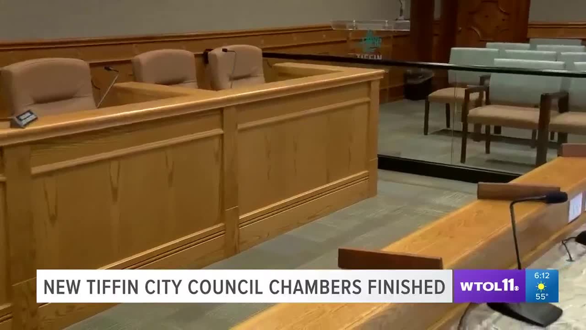 Tiffin City Council chambers renovations complete