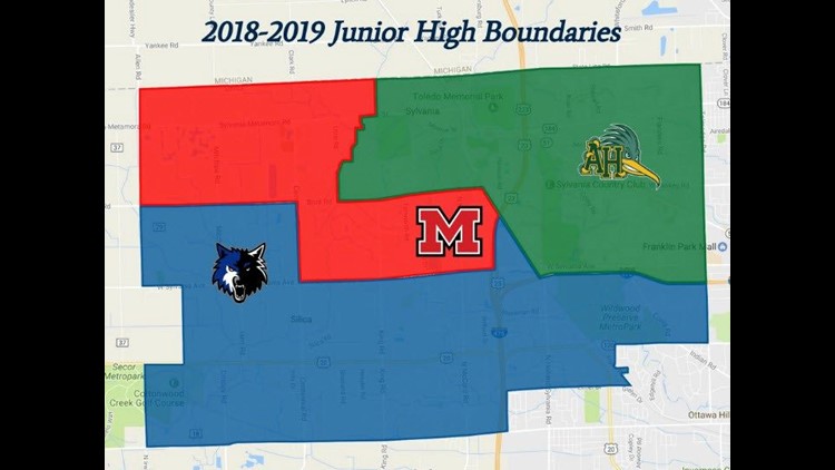 Boundaries released for Sylvania School's official redistricting