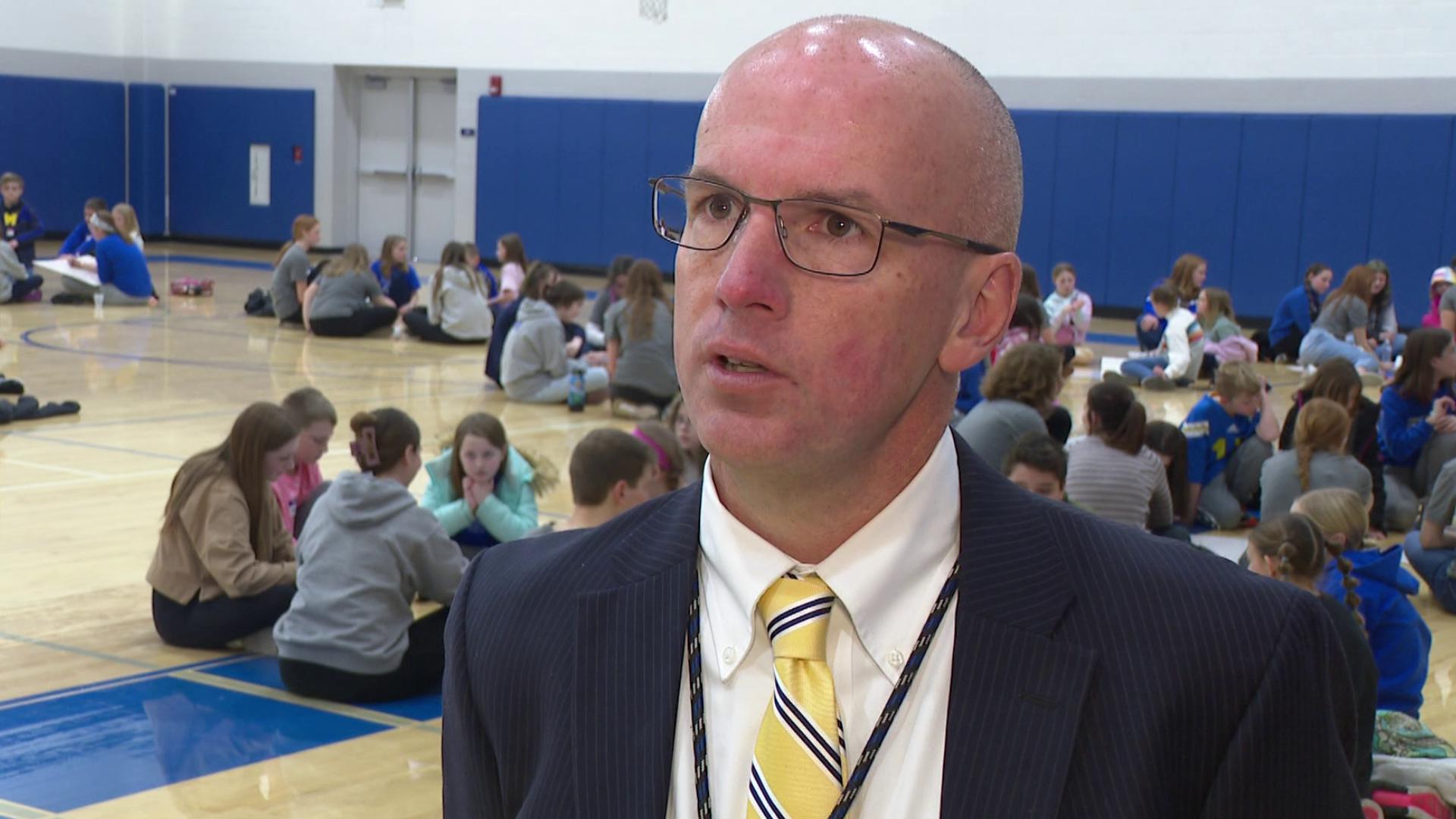 Speaking with staff Monday morning, longtime Anthony Wayne Superintendent Jim Fritz shared his intent to accept a job with Oregon City Schools.